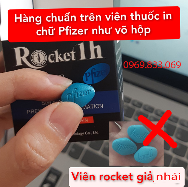 Thuốc rocket1h hàng giả hàng nhái